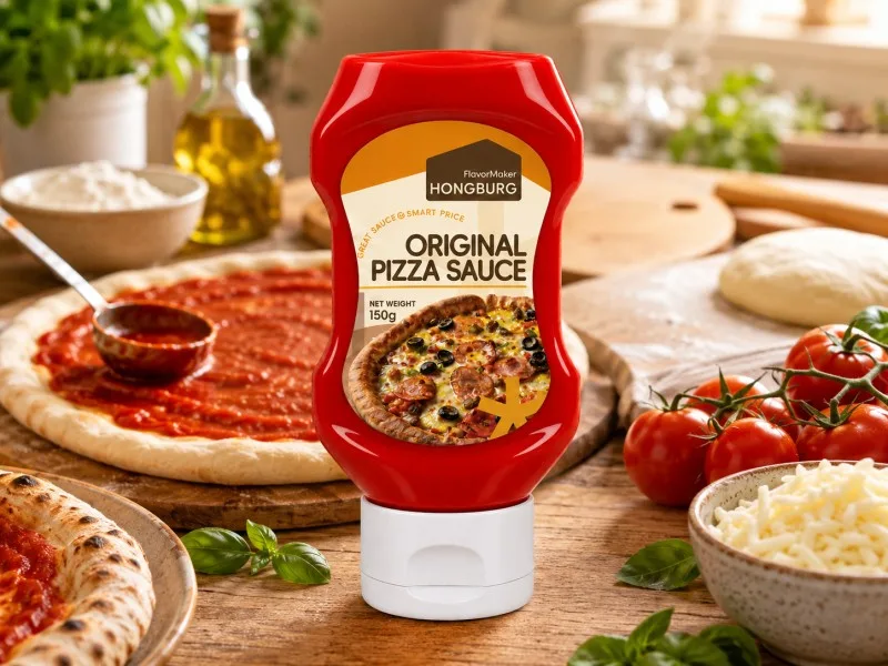 Pizza Tabanı için Klasik Orijinal Pizza Sosu