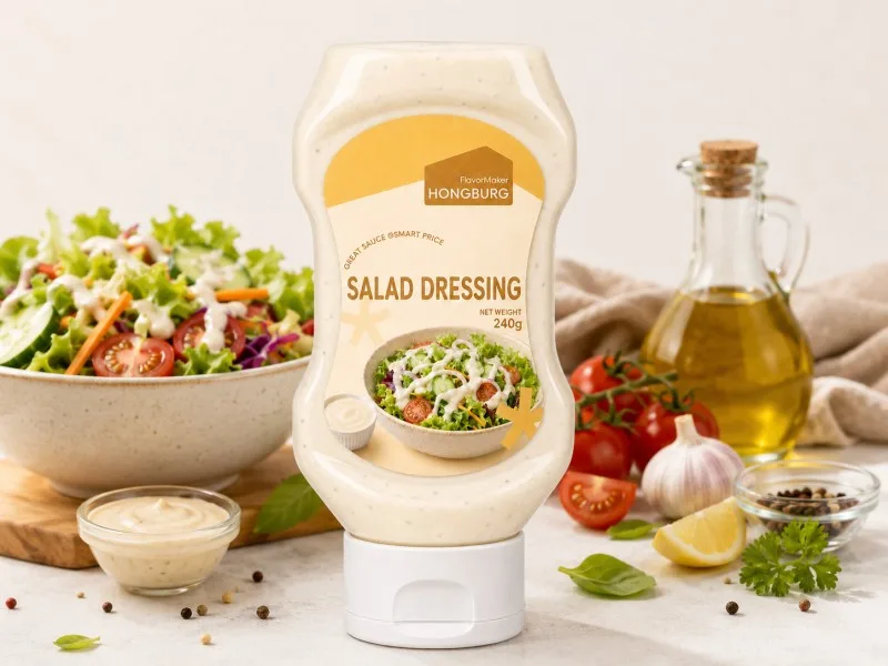 Dengeli Lezzetle Klasik Salata Sosu