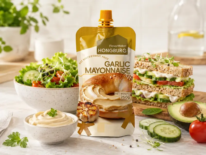 Kremalı Bitki Bazlı Vegan Mayonez