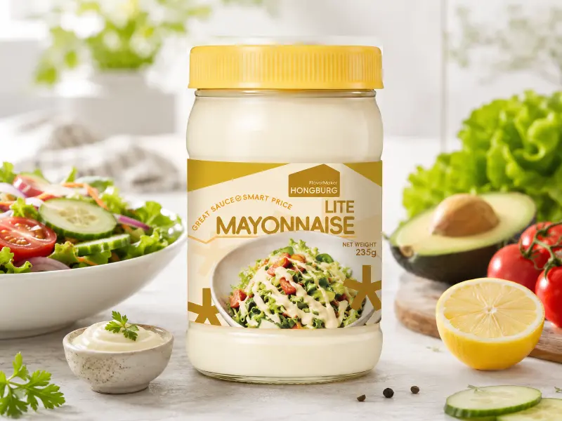 Cam Şişede Lite Mayonez