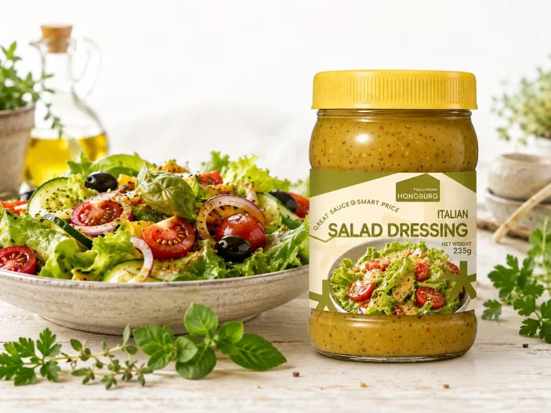 Zengin Lezzet İtalyan Bitkili Salata Sosu